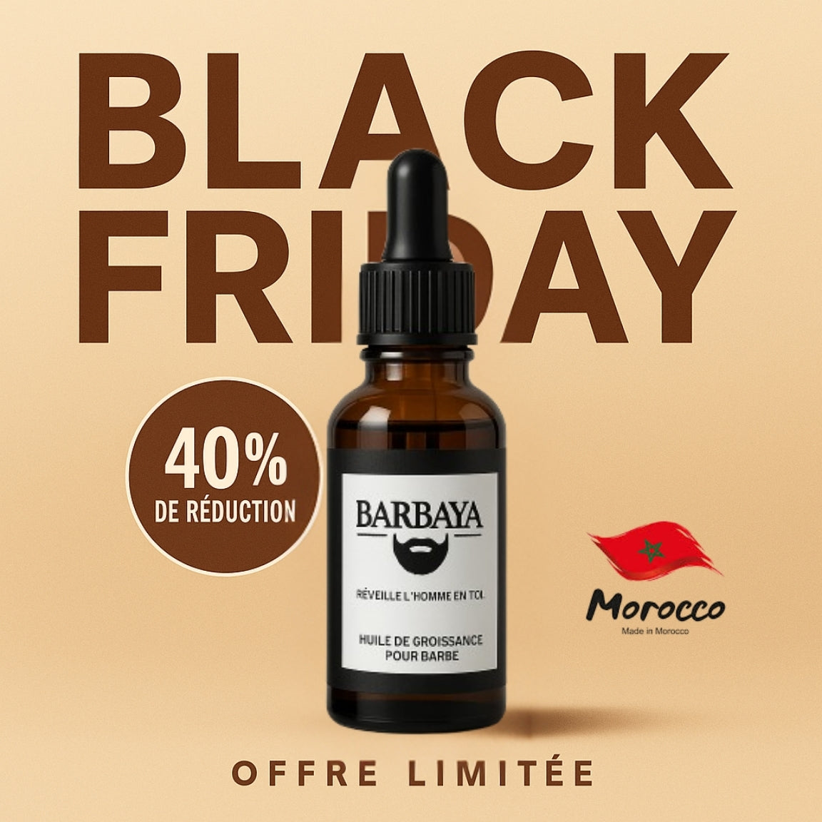 Barbaya Huile de barbe